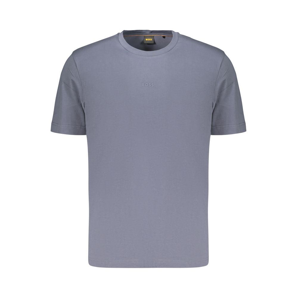 Hugo Boss Blu Cotton Uomo T-Shirt | Regal Royce