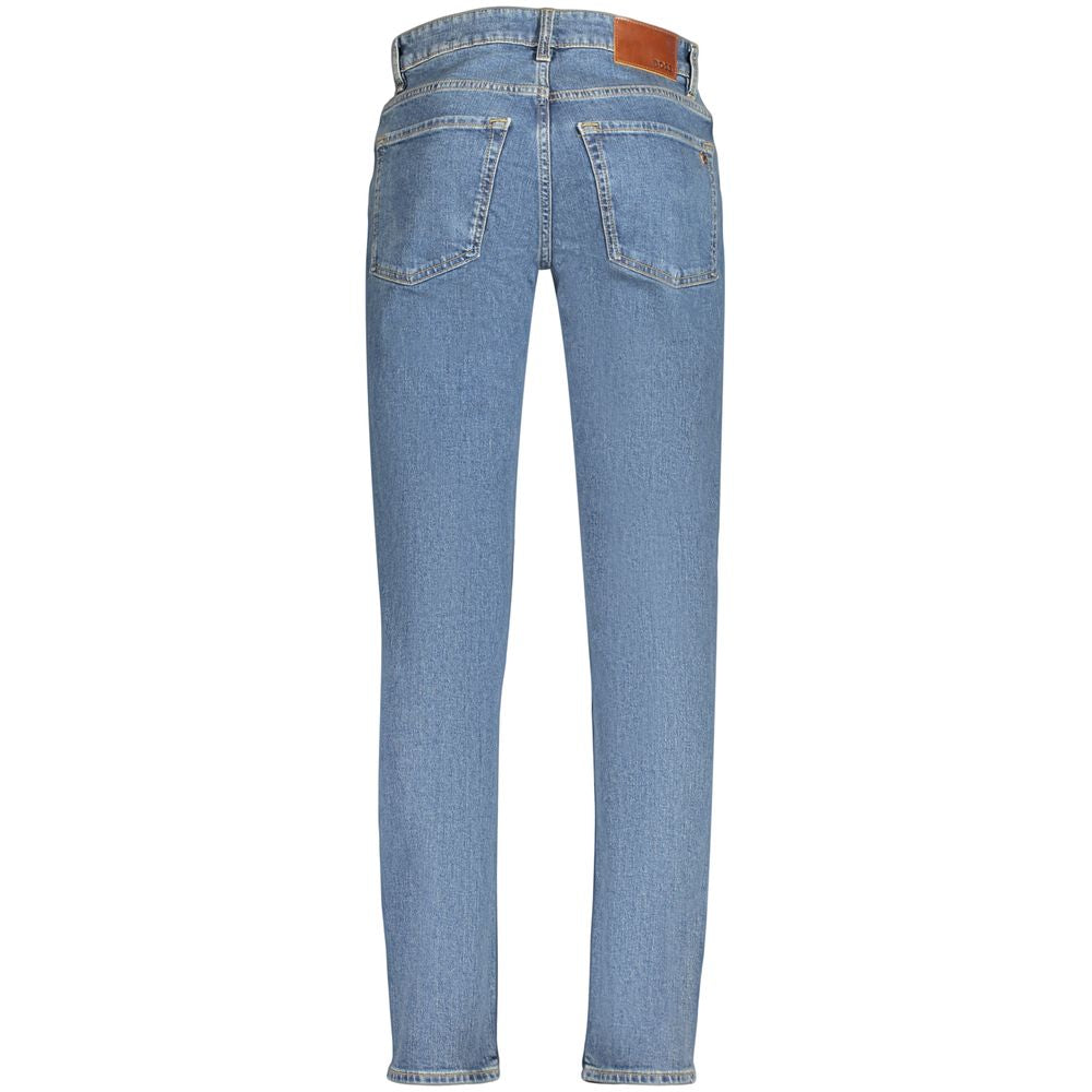 Hugo Boss Blue Cotton Men's Jeans | Regal Royce