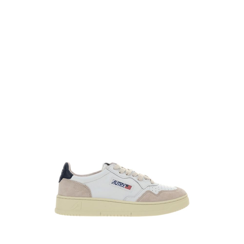 Autry White Calf Leather Bos Taurus Athletic Sneakers | Regal Royce