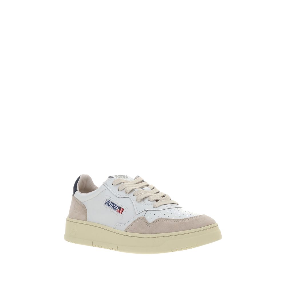 Autry White Calf Leather Bos Taurus Athletic Sneakers | Regal Royce