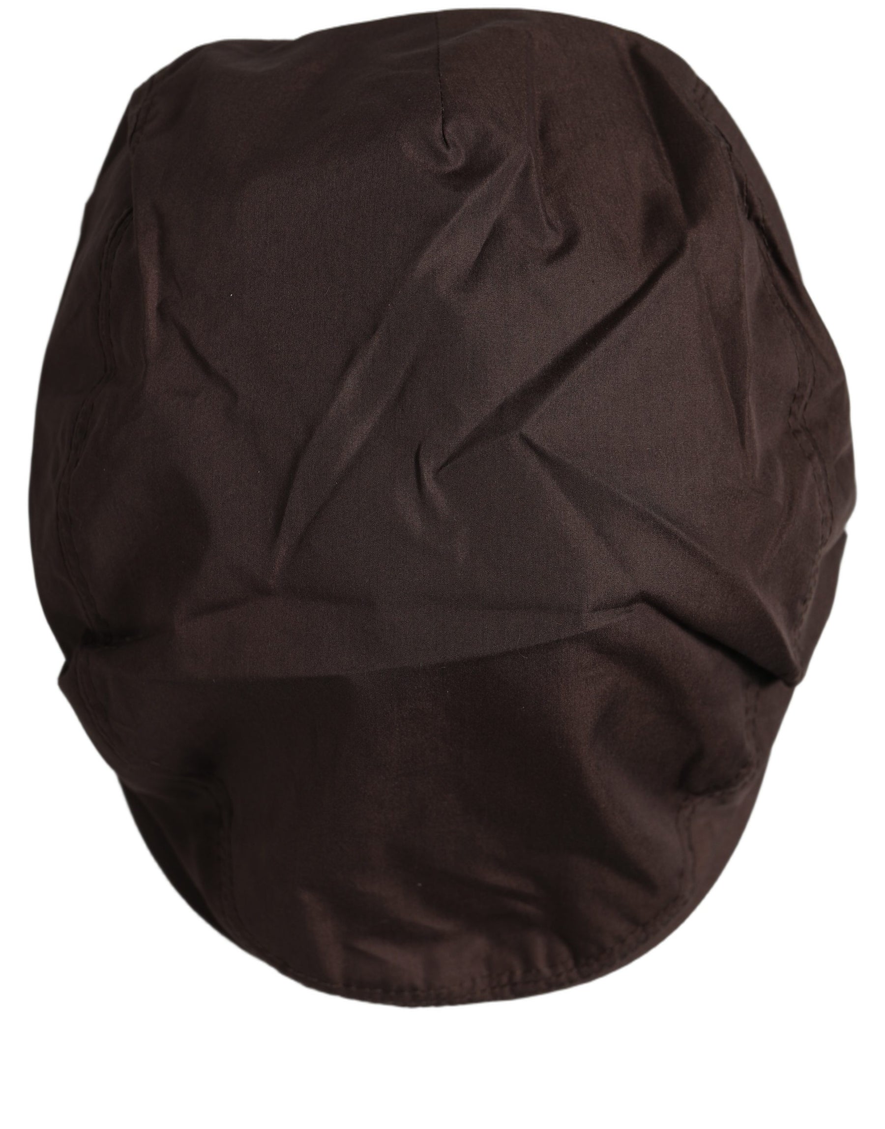 Dolce & Gabbana Men Brown Cotton Newsboy Capello Cabbie Hat | Regal Royce