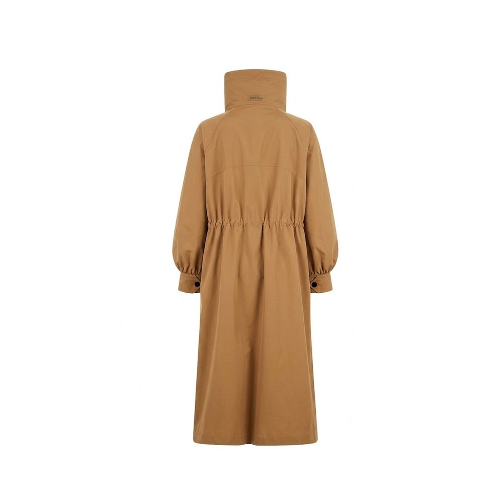 Herno Brown Polyester Coat | Regal Royce