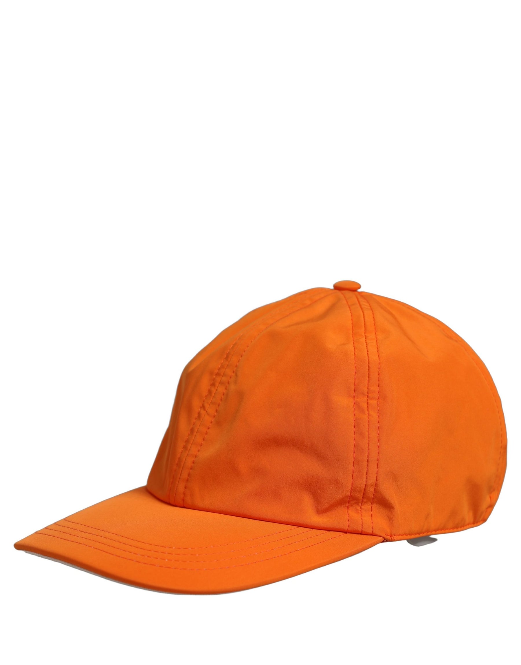 Dolce & Gabbana Men Orange Polyester Baseball Cap 6 Panels Hat | Regal Royce