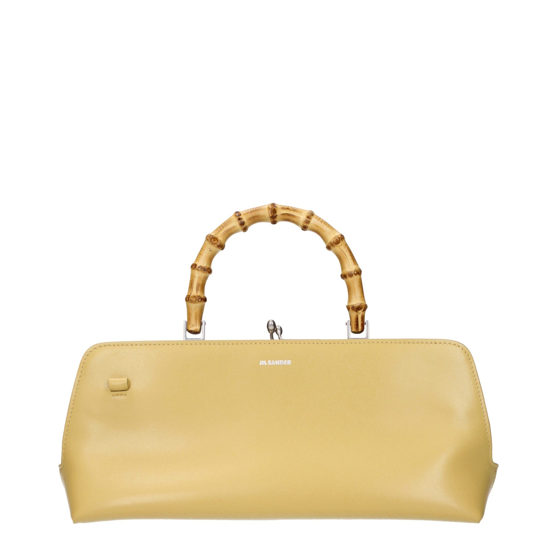 Jil Sander Yellow Leather Crossbody Bag | Regal Royce