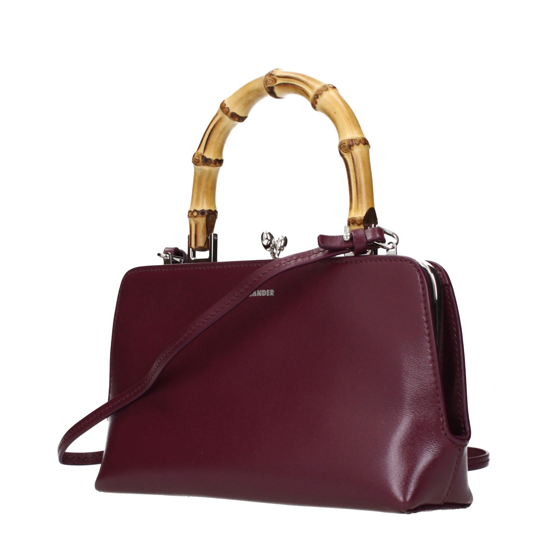 Jil Sander Red Leather Handbag | Regal Royce