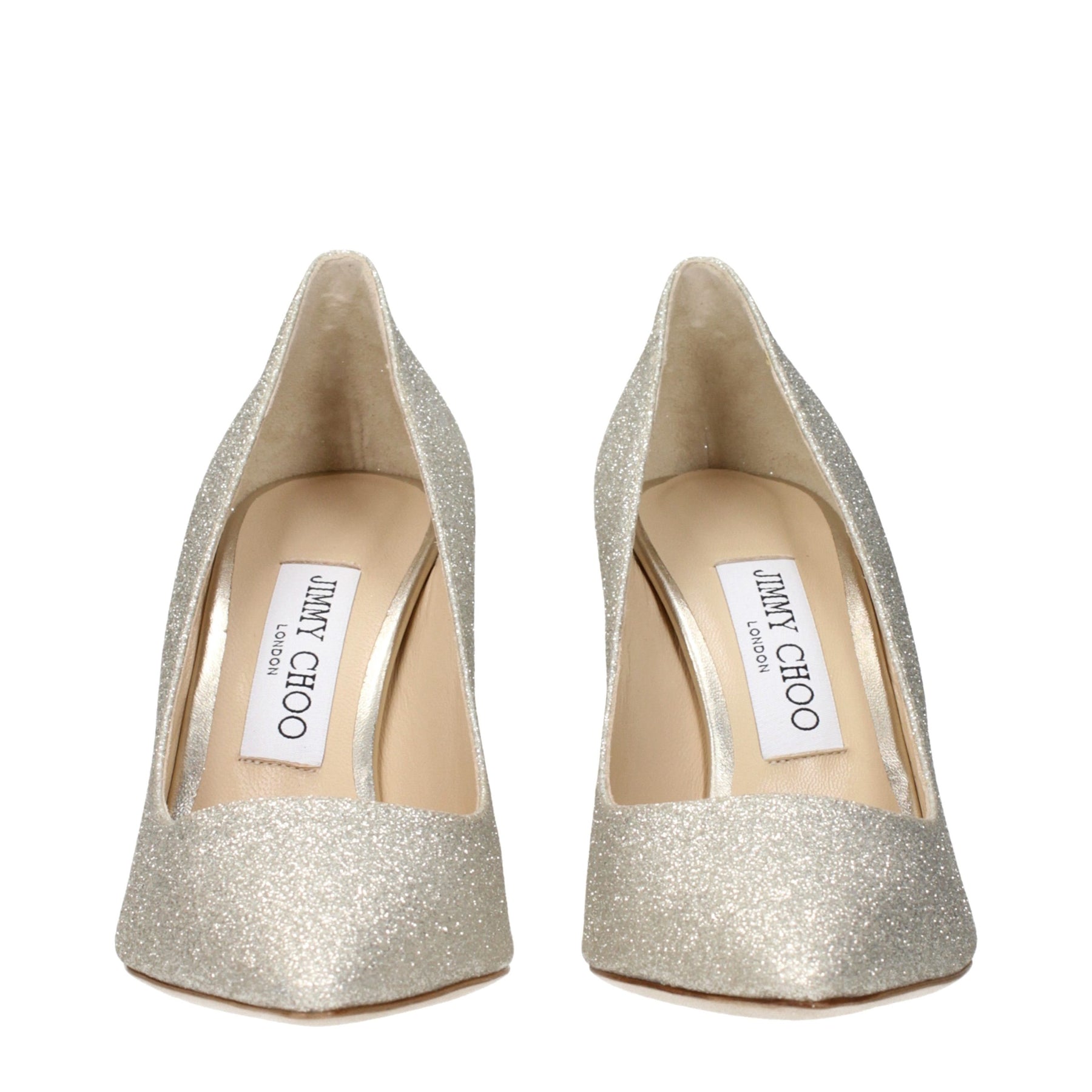 Jimmy Choo Gold Plastic High Heel Pumps | Regal Royce