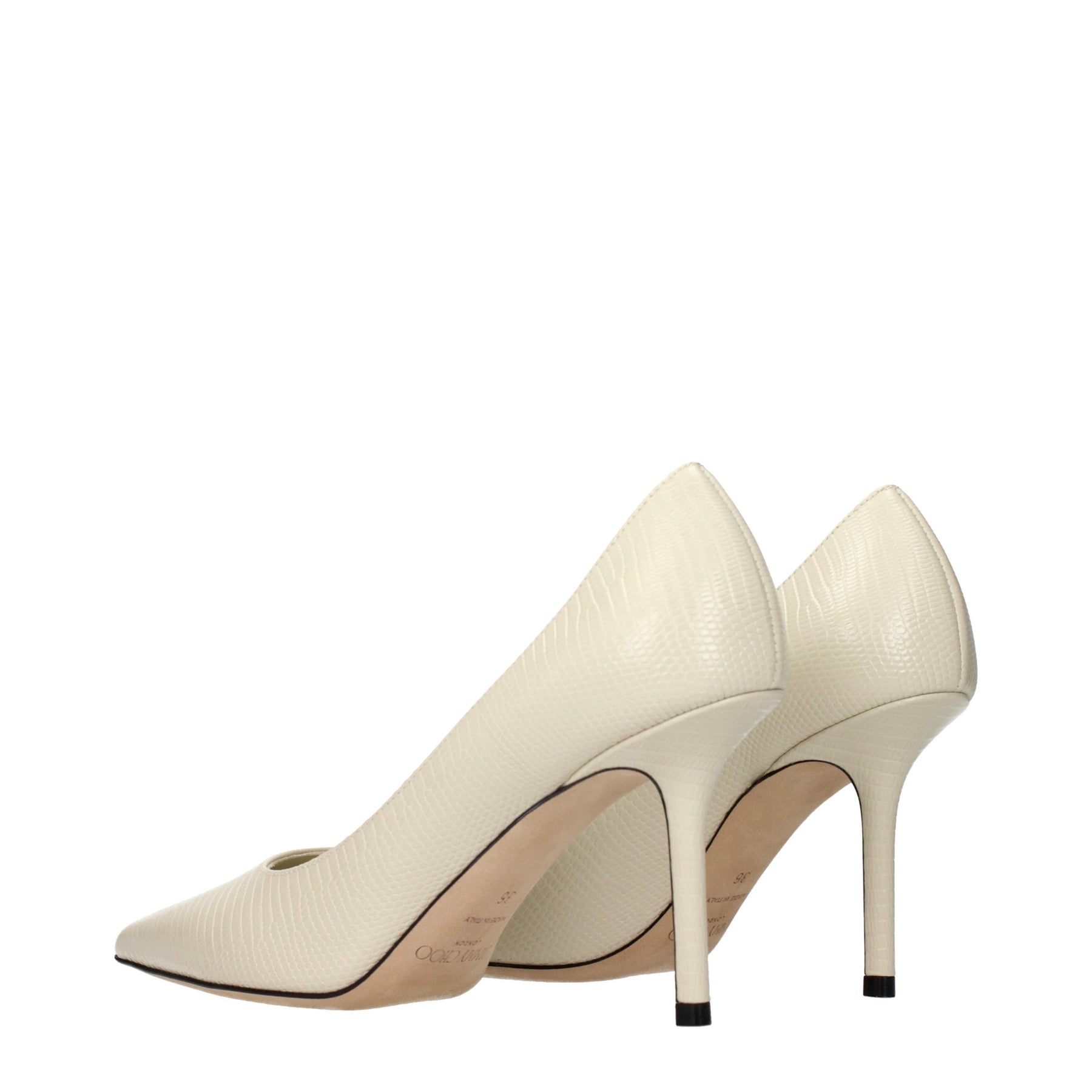 Jimmy Choo Beige Leather High Heel Pumps | Regal Royce