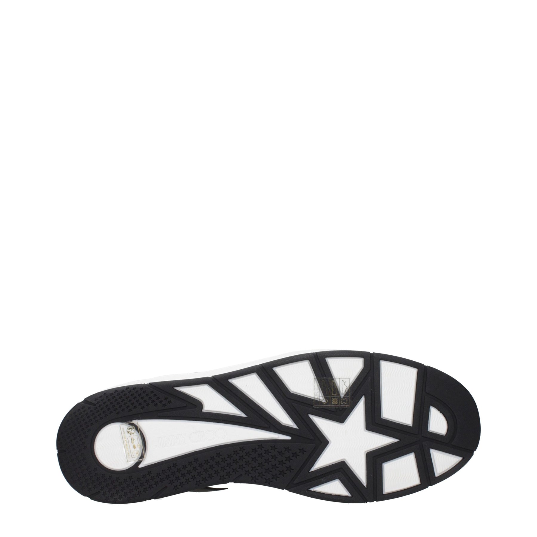 Jimmy Choo Black Leather Sneakers | Regal Royce