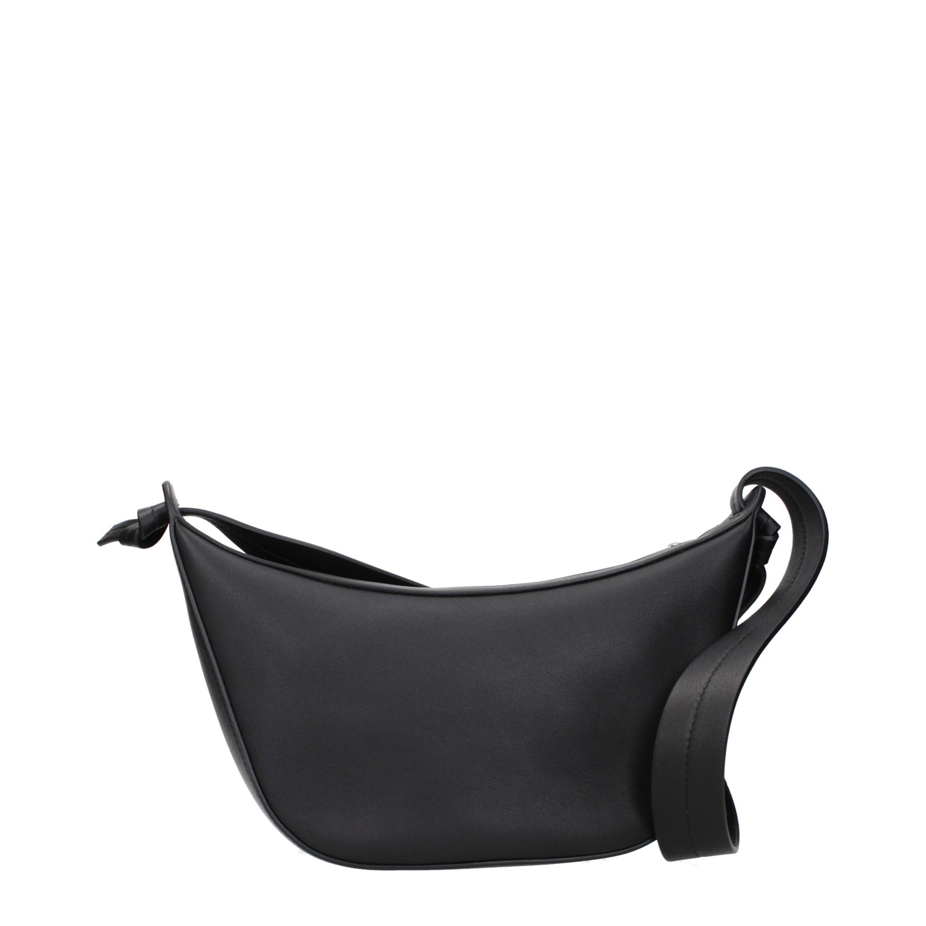 Jil Sander Black Leather Shoulder Bag | Regal Royce