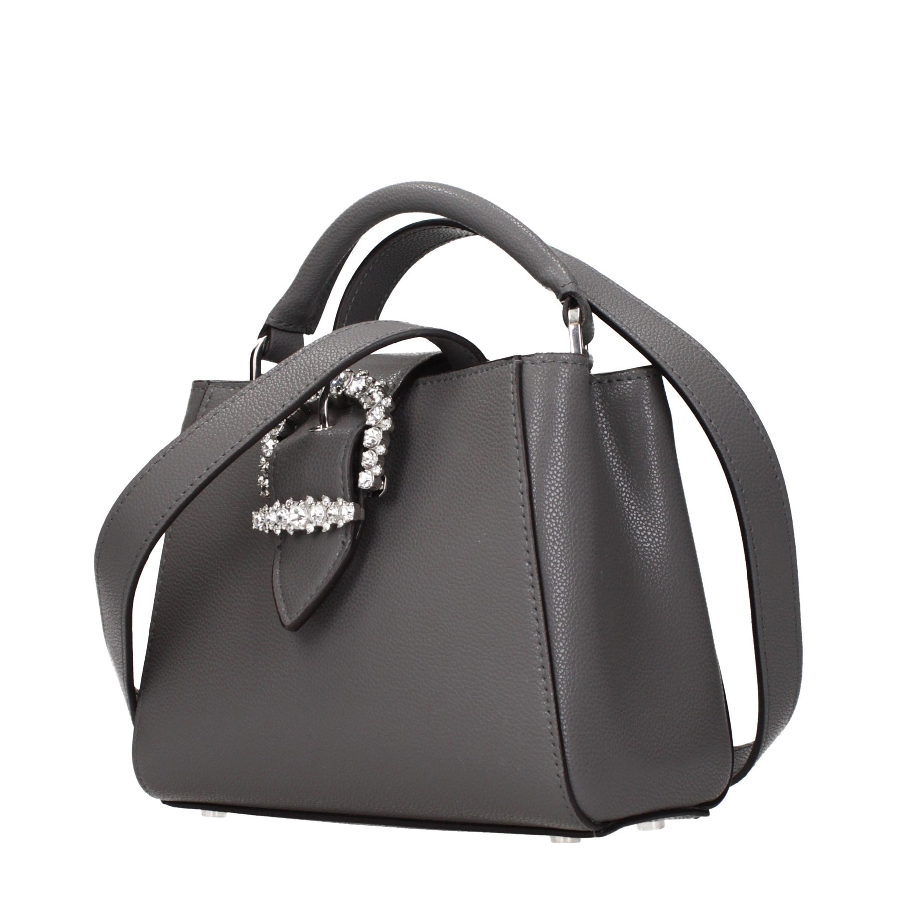 Jimmy Choo Gray Leather Handbag | Regal Royce