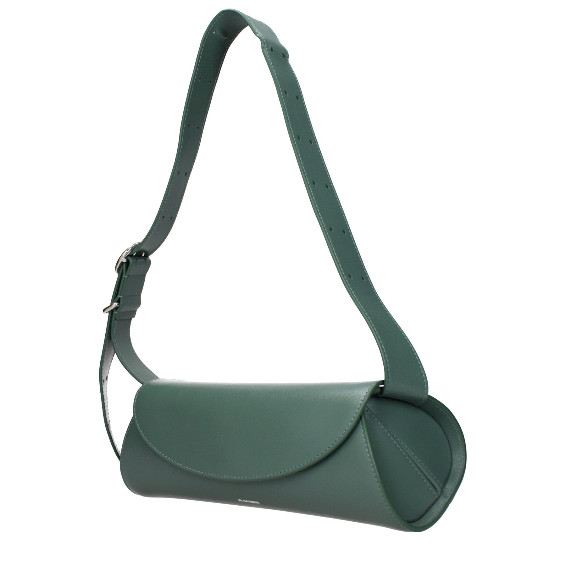 Jil Sander Green Leather Crossbody Bag | Regal Royce