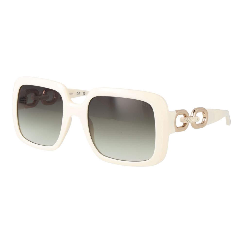 Guess White Plastic Sunglasses | Regal Royce