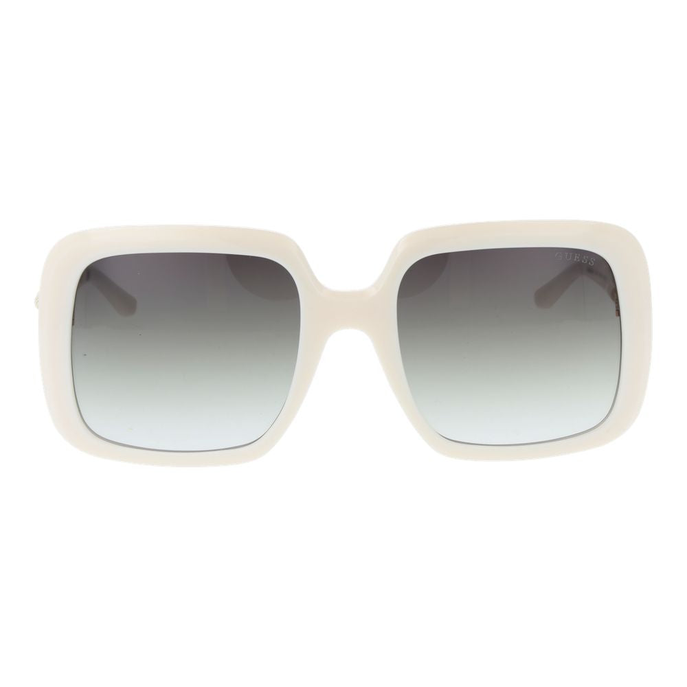 Guess White Plastic Sunglasses | Regal Royce
