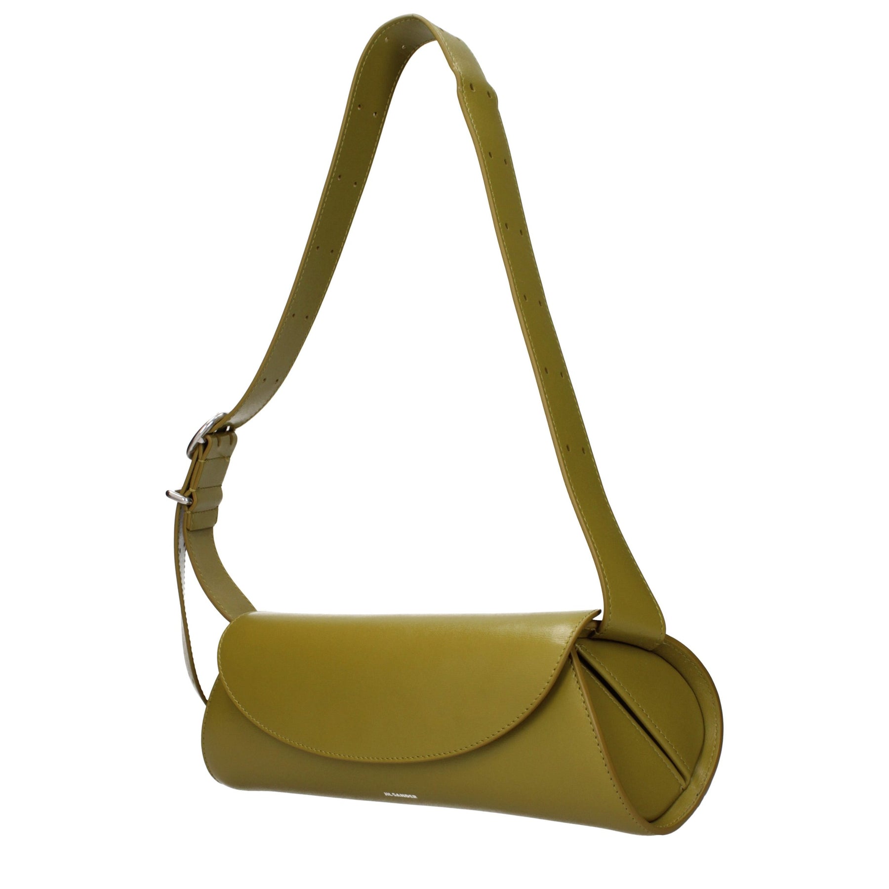 Jil Sander Green Leather Crossbody Bag | Regal Royce