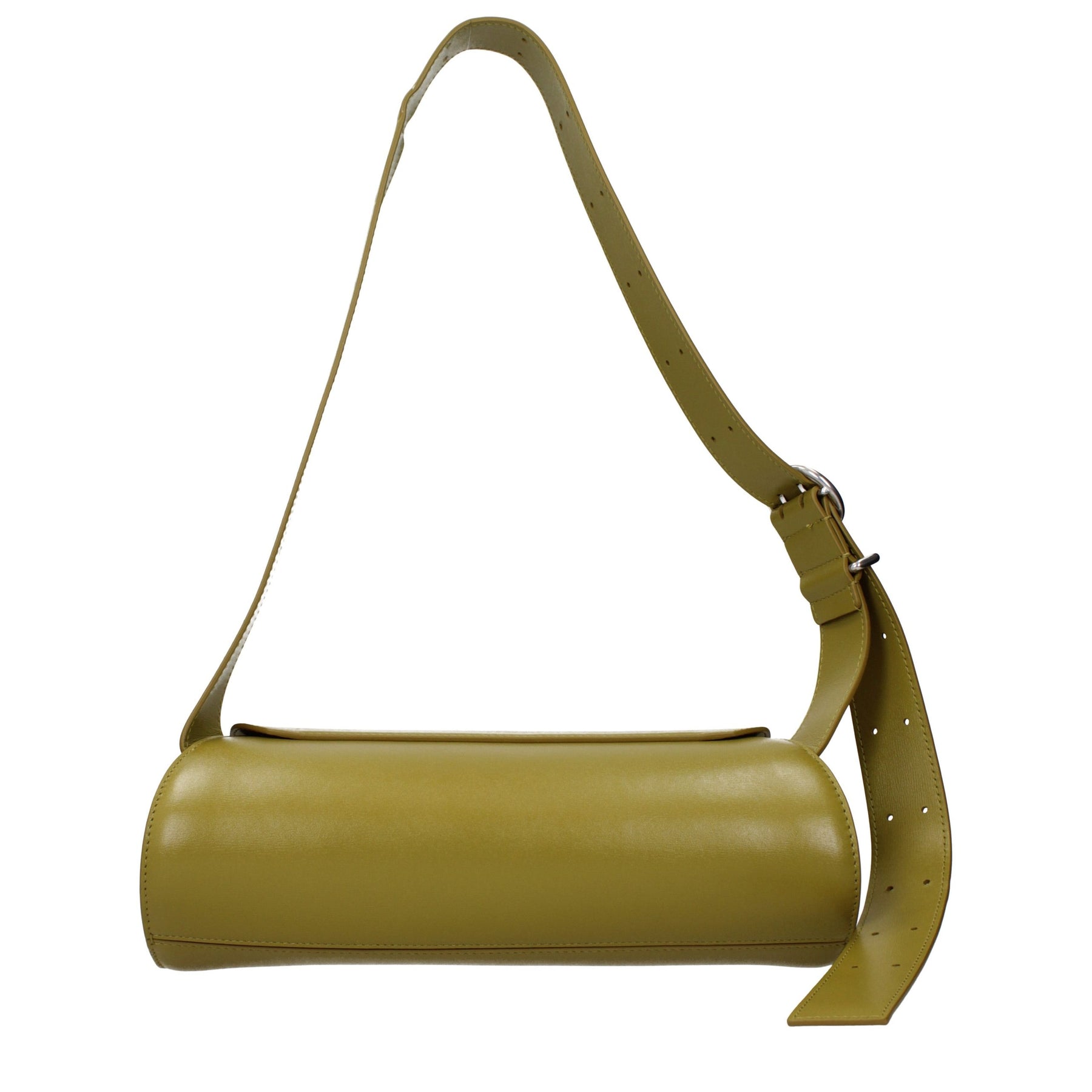 Jil Sander Green Leather Crossbody Bag | Regal Royce