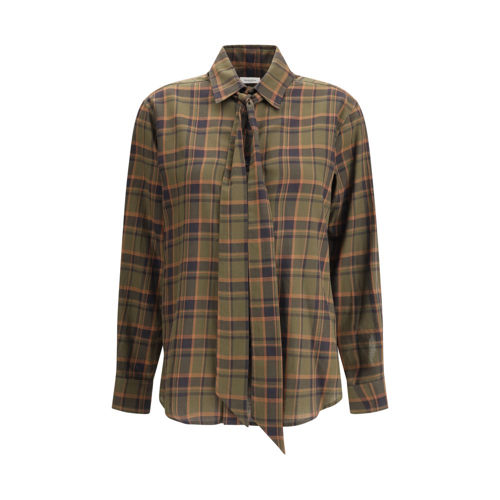 Saint Laurent Bicolor Cotton Shirt | Regal Royce