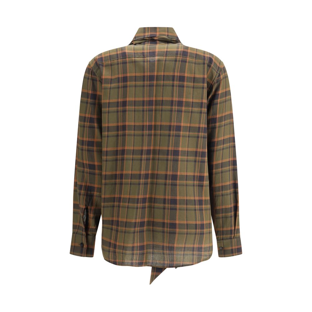 Saint Laurent Bicolor Cotton Shirt | Regal Royce