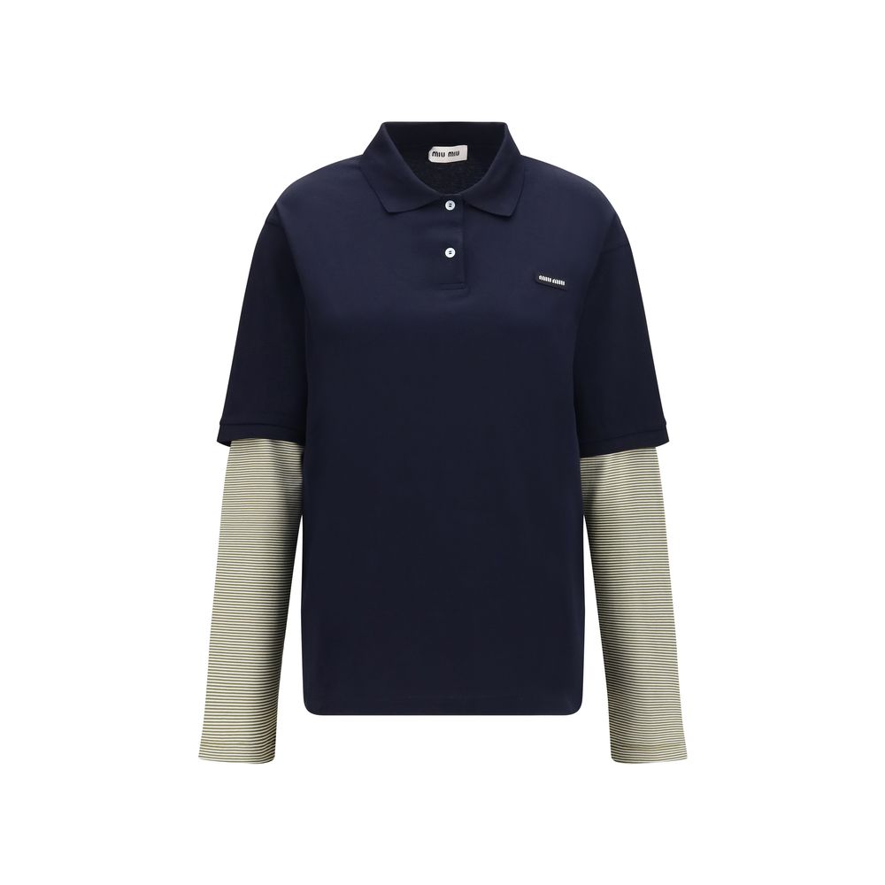 Miu Miu Blue Cotton Sweatshirt | Regal Royce