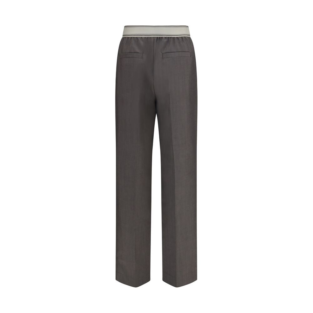 Versace Gray Wool Oves Aries Pants | Regal Royce
