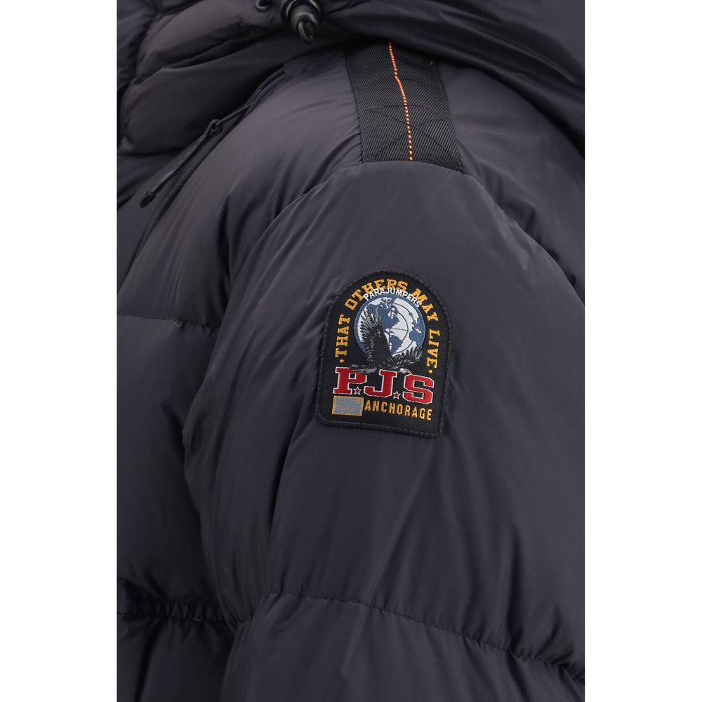 Parajumpers Black Goose Down Full-Length Jacket | Regal Royce