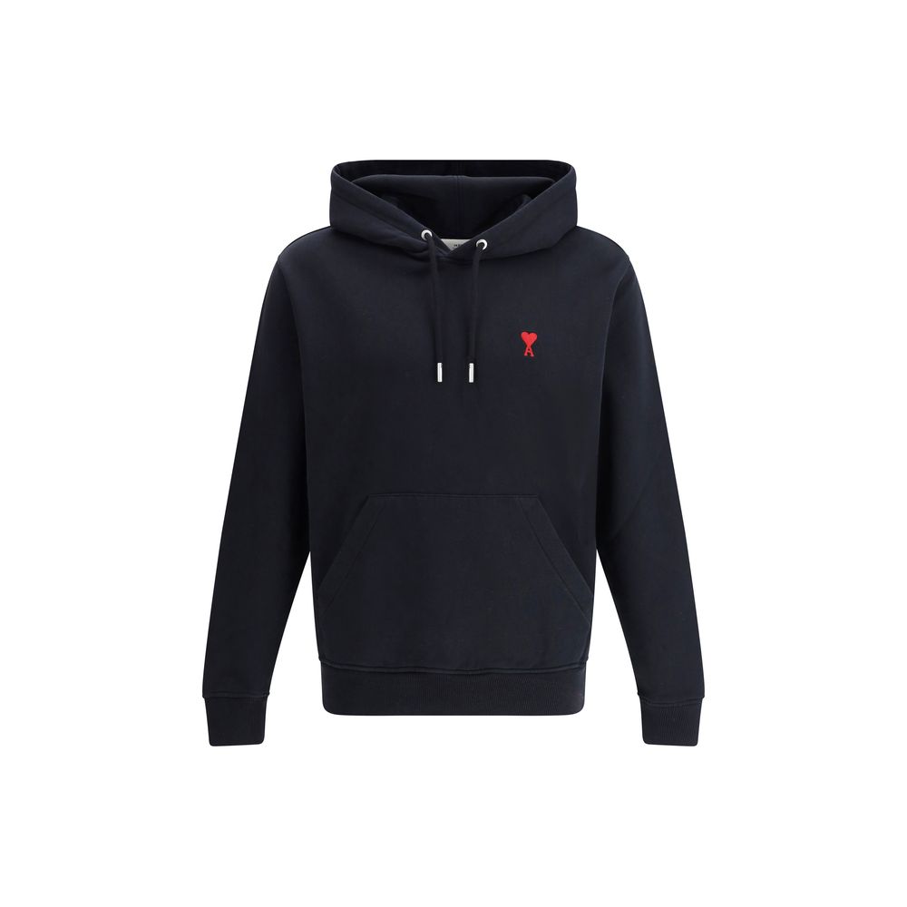 Ami Paris Black Cotton Sweatshirt | Regal Royce