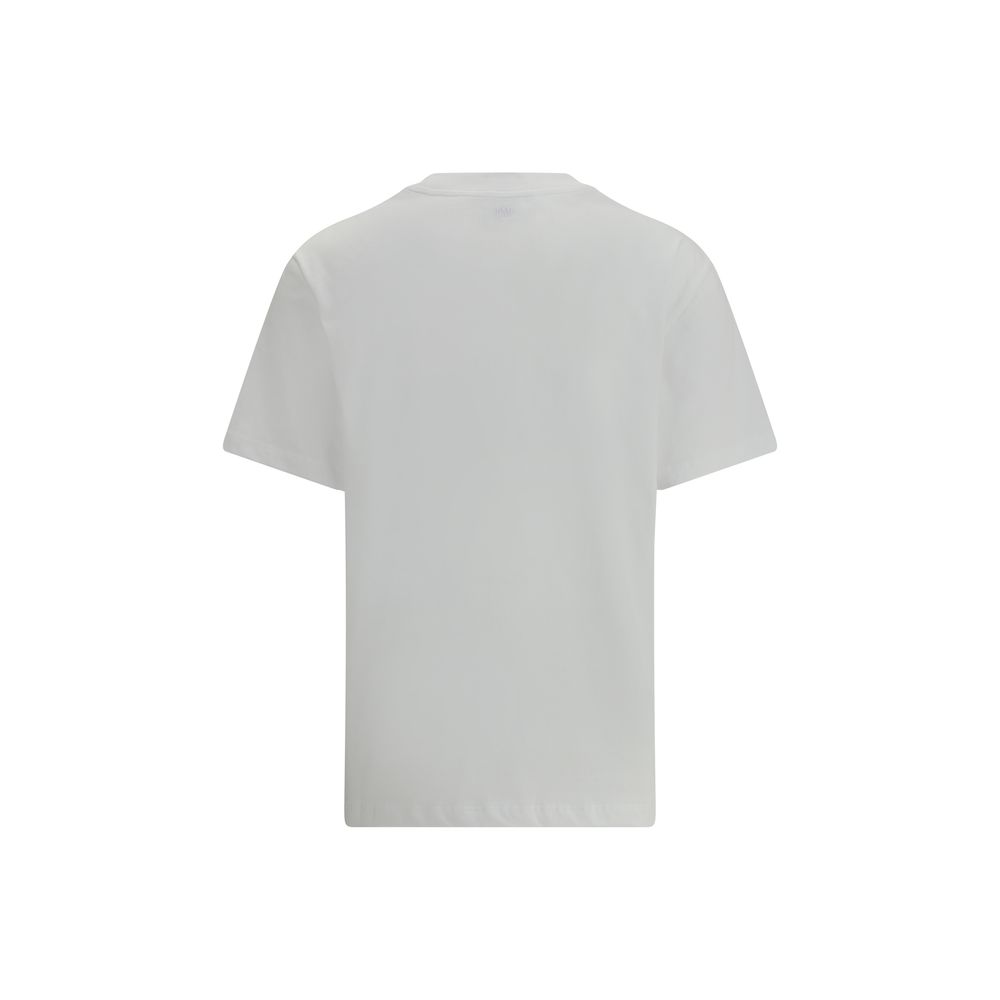 Ami Paris White Cotton T-Shirt | Regal Royce