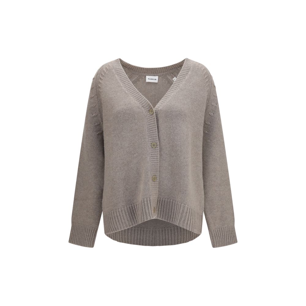 P.A.R.O.S.H. Beige Cashmere Cardigan | Regal Royce