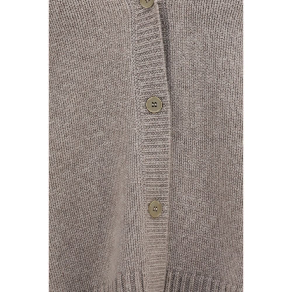 P.A.R.O.S.H. Beige Cashmere Cardigan | Regal Royce