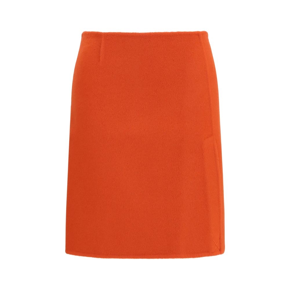 P.A.R.O.S.H. Multicolor Wool Oves Aries Mini Skirt | Regal Royce