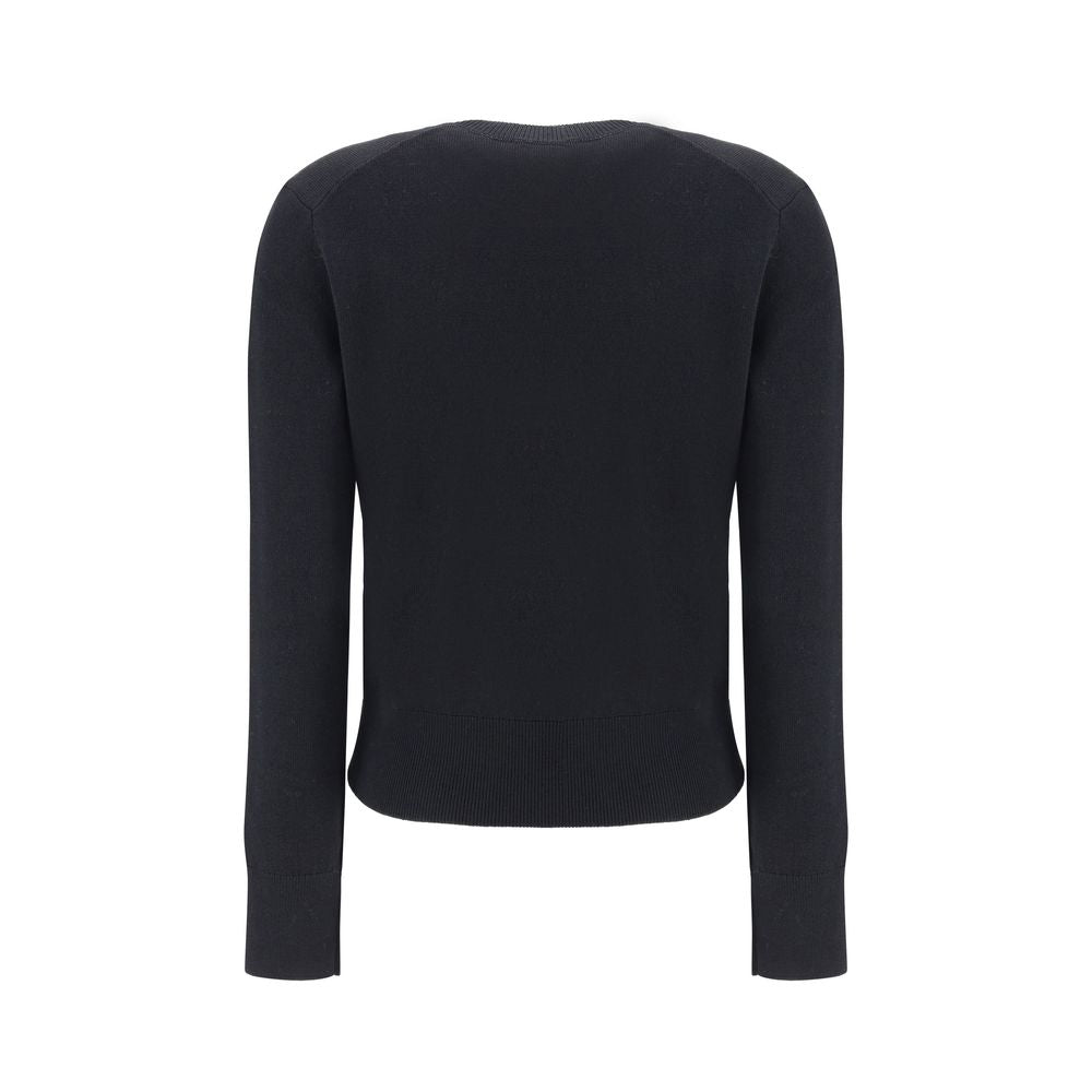Ami Paris Black Wool Oves Aries Sweatshirt | Regal Royce