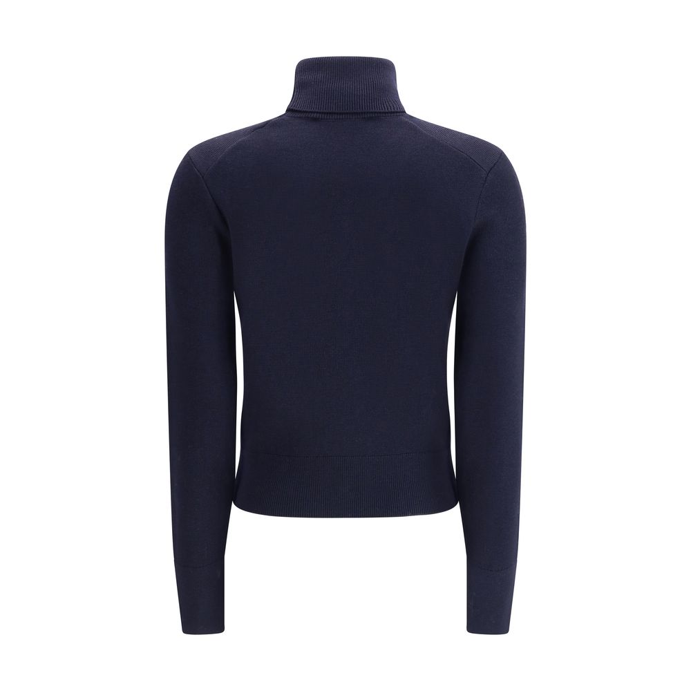Ami Paris Blue Merino Wool Turtleneck | Regal Royce