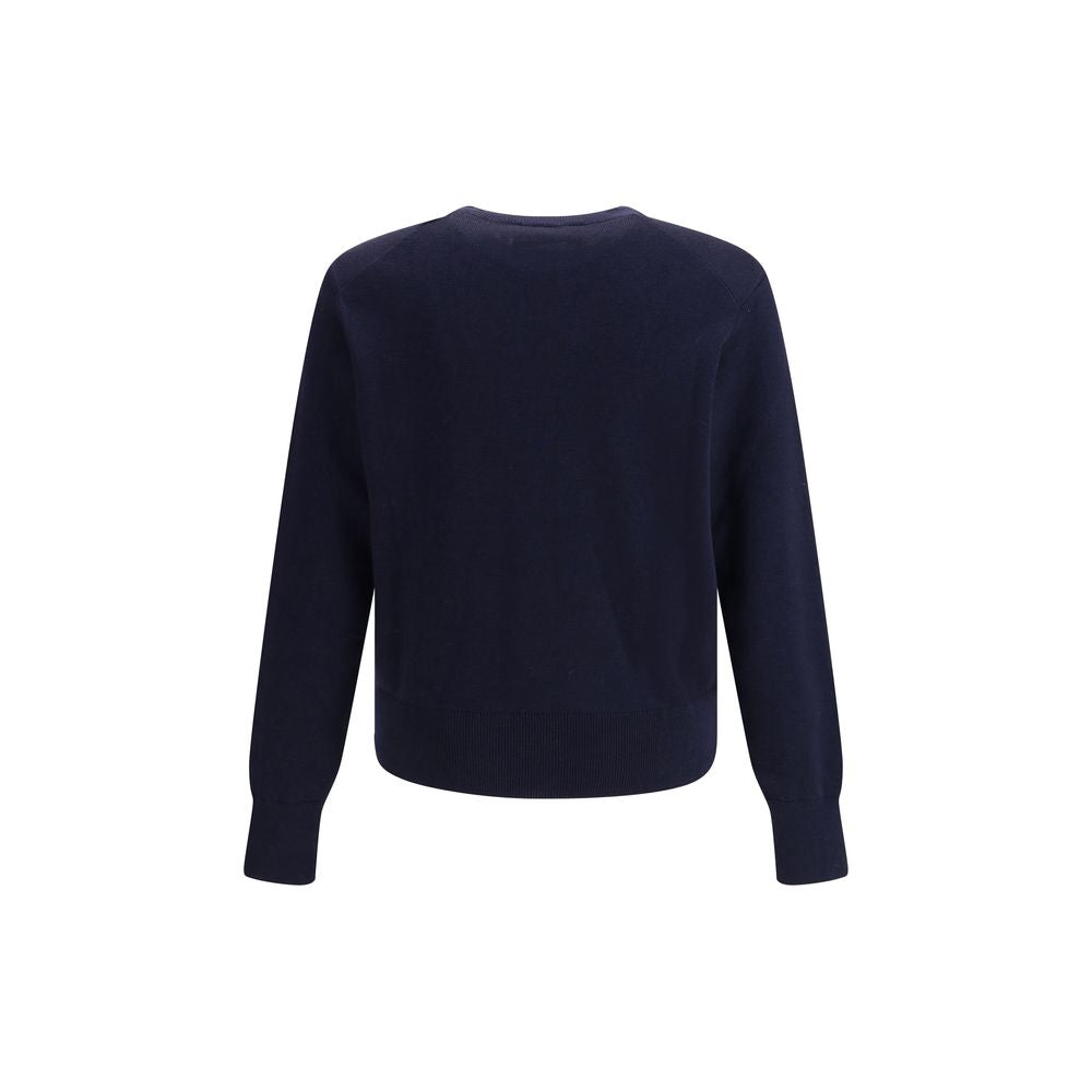 Ami Paris Blue Cotton Sweatshirt | Regal Royce