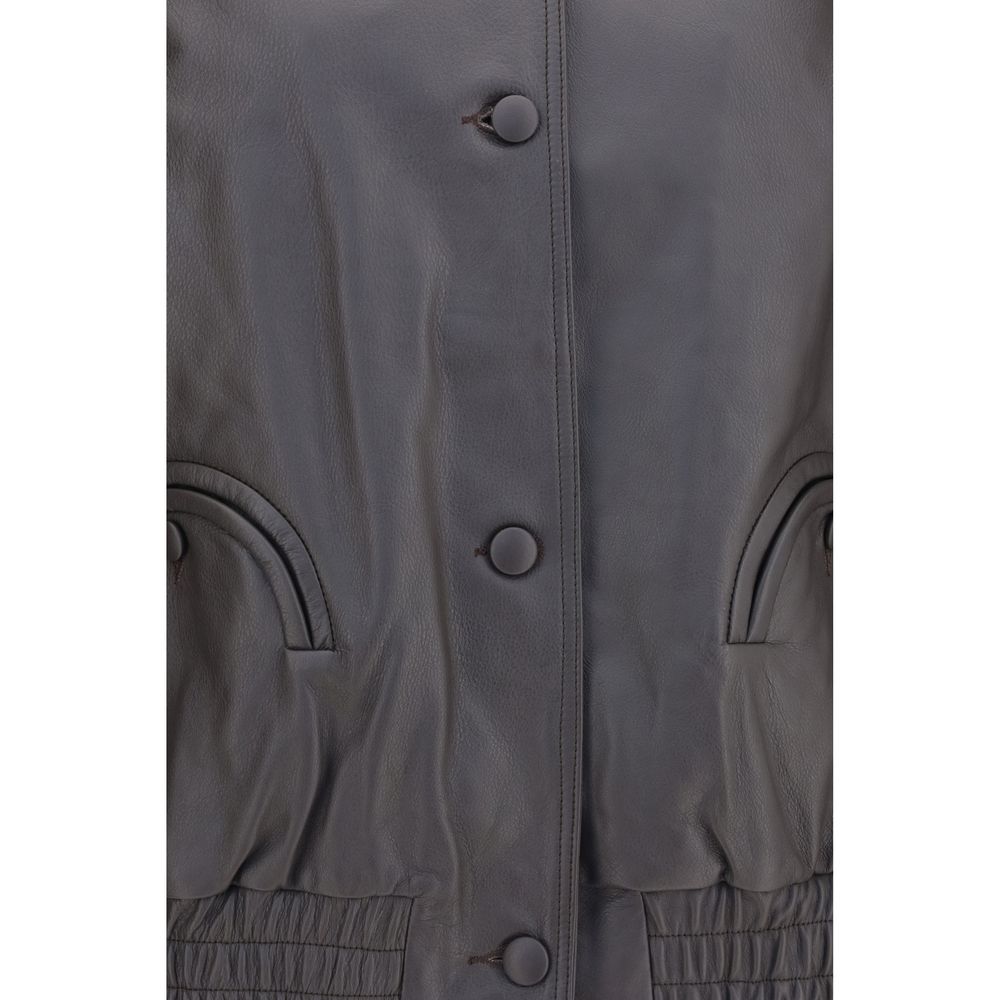 Blazé Milano Black Lamb Ovis Aries Aries Bomber | Regal Royce