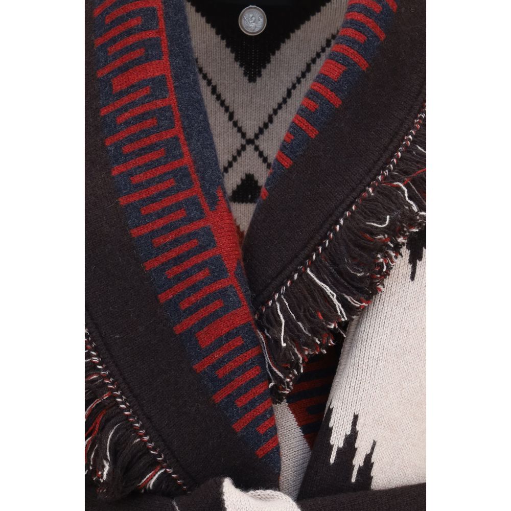 Alanui Multicolor Cashmere Cardigan | Regal Royce