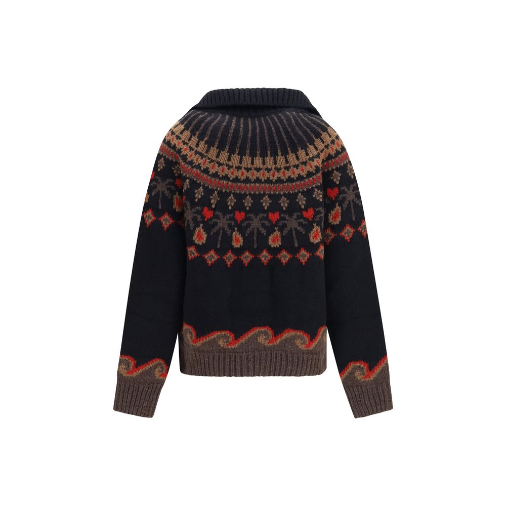 Alanui Multicolor Wool Oves Aries Cardigan | Regal Royce
