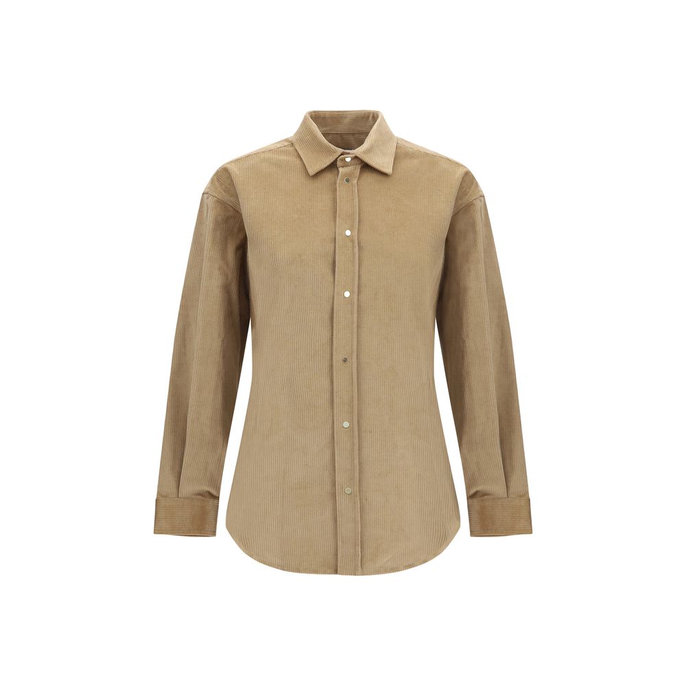 Darkpark Beige Denim Shirt | Regal Royce