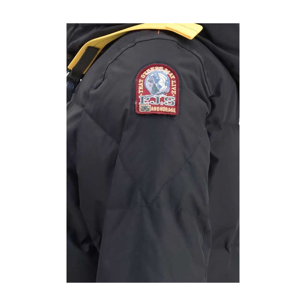 Parajumpers Black Goose Down Full-Length Jacket | Regal Royce
