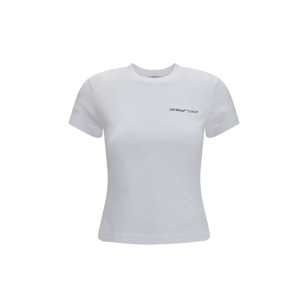 Off-White White Cotton T-Shirt | Regal Royce