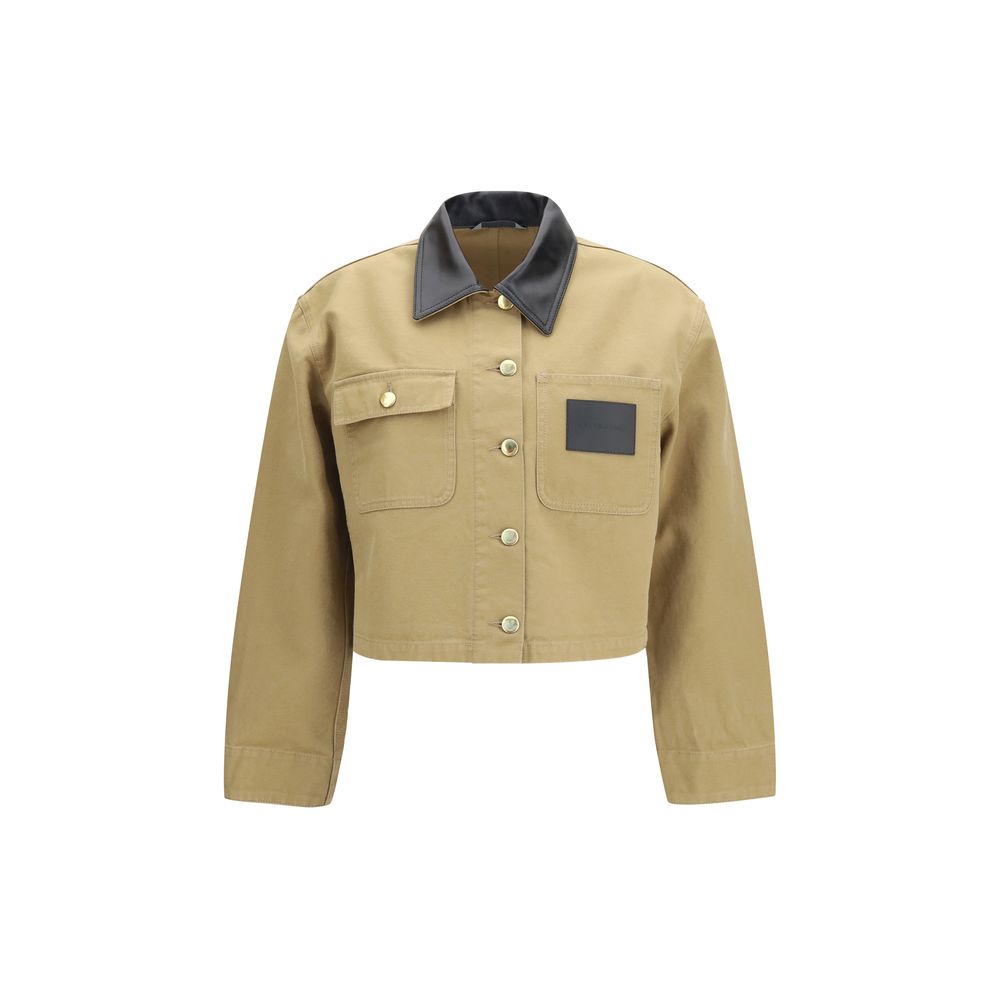 Balenciaga Beige Cotton Full-Length Jacket | Regal Royce