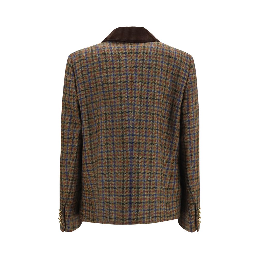 Blazé Milano Multicolor Wool Oves Aries Blazer | Regal Royce