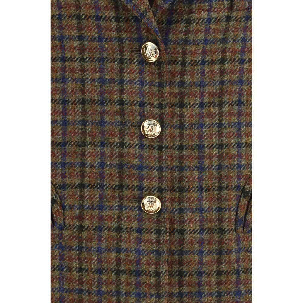 Blazé Milano Multicolor Wool Oves Aries Blazer | Regal Royce