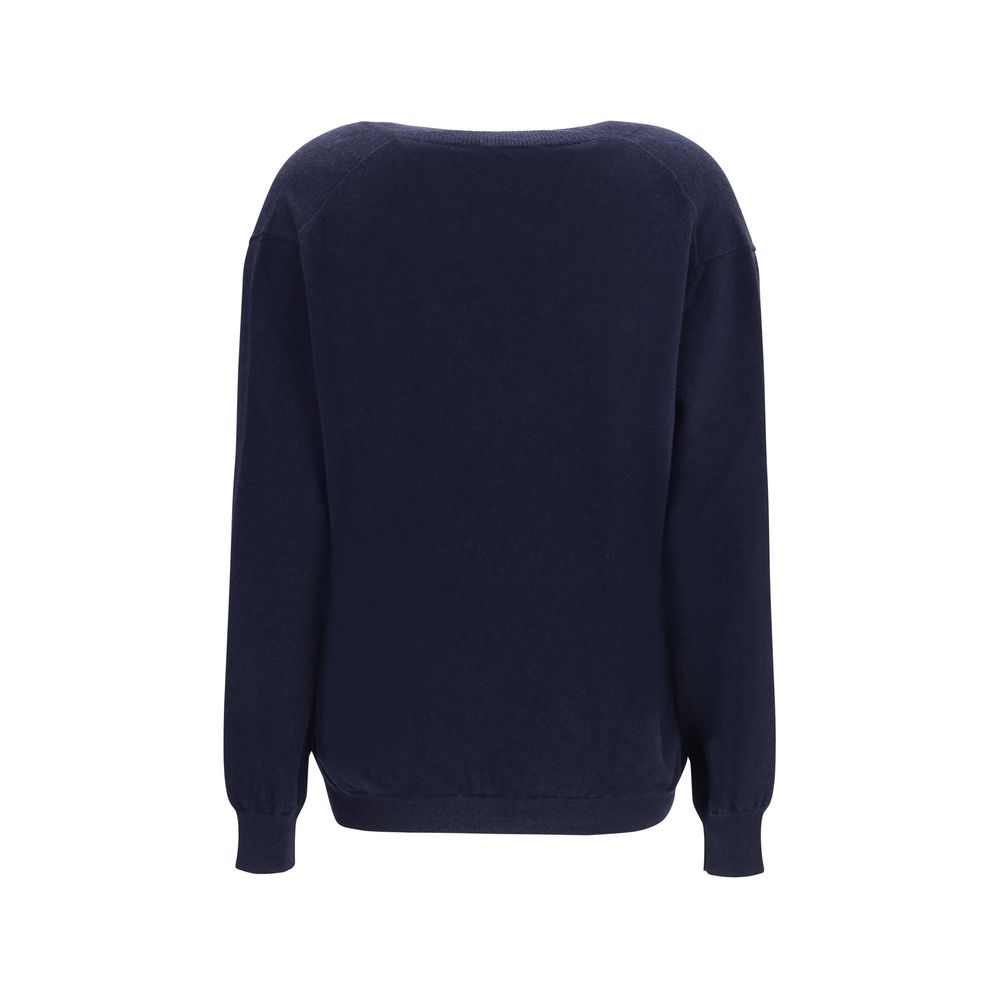 Malo Blue Cashmere Sweater | Regal Royce