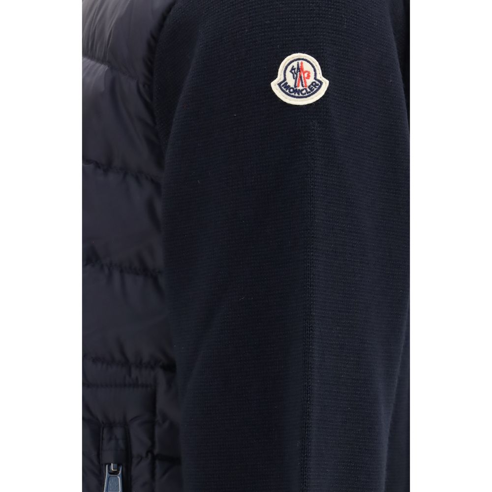 Moncler Blue Goose Down Full-Length Jacket | Regal Royce
