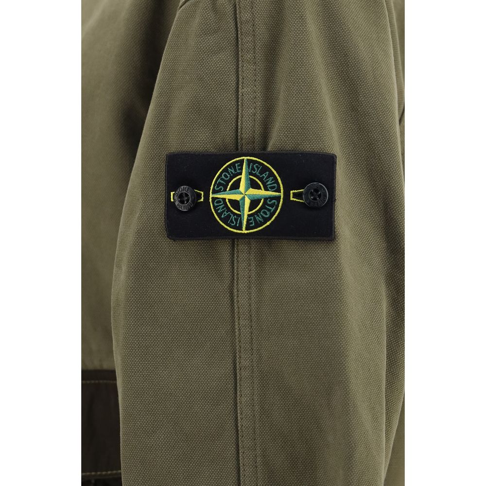 Stone Island Bicolor Cotton Shell Jacket | Regal Royce
