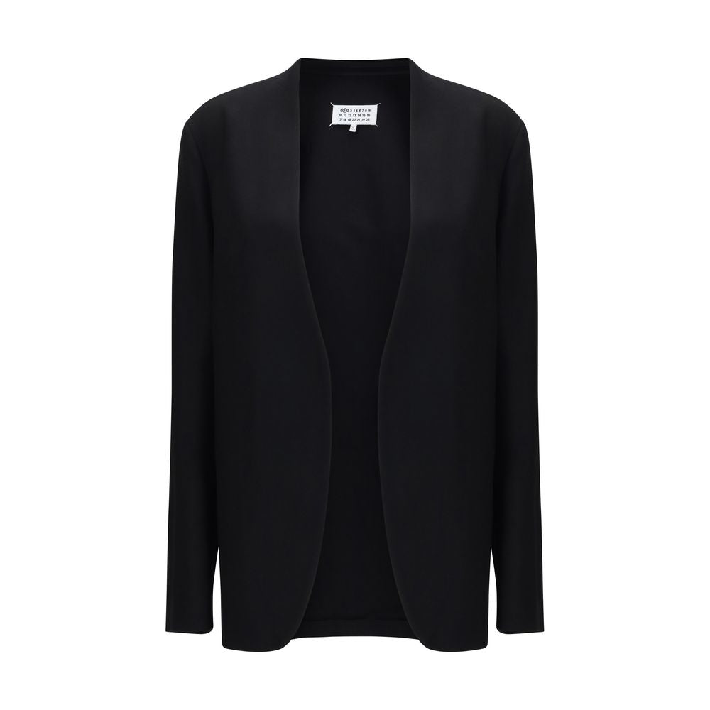 Maison Margiela Black Wool Oves Aries Shell Jacket | Regal Royce