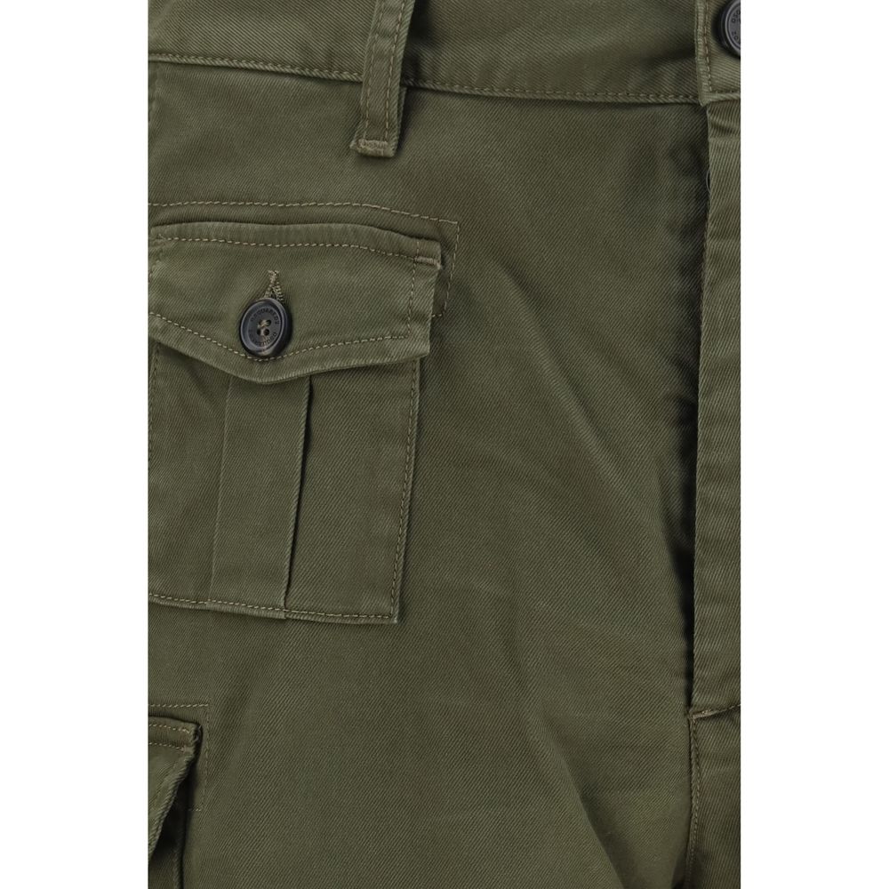 Dsquared² Bicolor Cotton Bermuda Shorts | Regal Royce