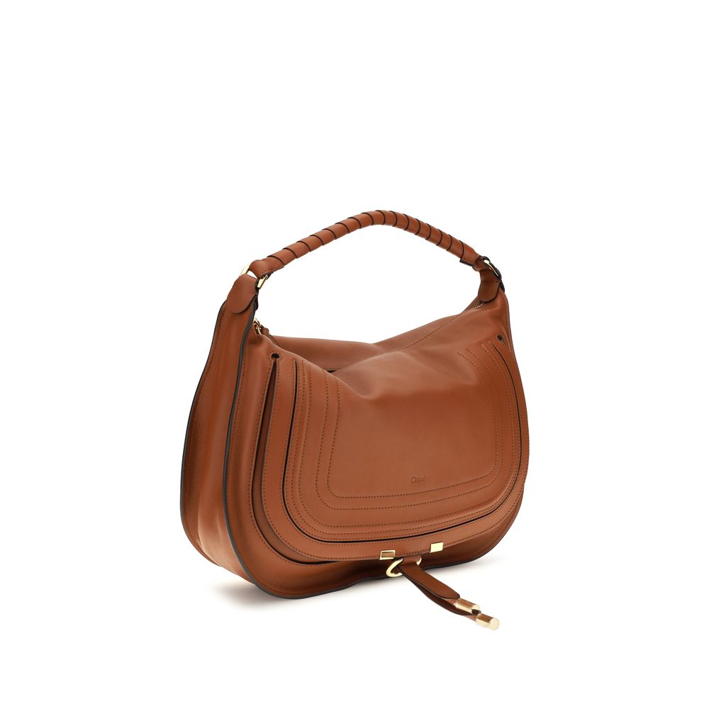 Chloé Brown Calf Leather Bos Taurus Shoulder Bag | Regal Royce
