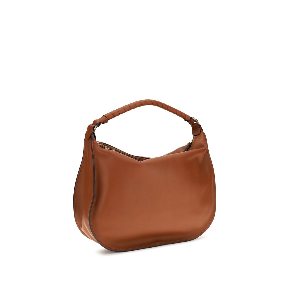 Chloé Brown Calf Leather Bos Taurus Shoulder Bag | Regal Royce