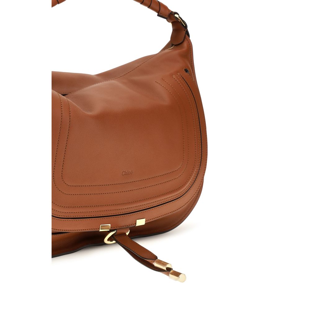Chloé Brown Calf Leather Bos Taurus Shoulder Bag | Regal Royce