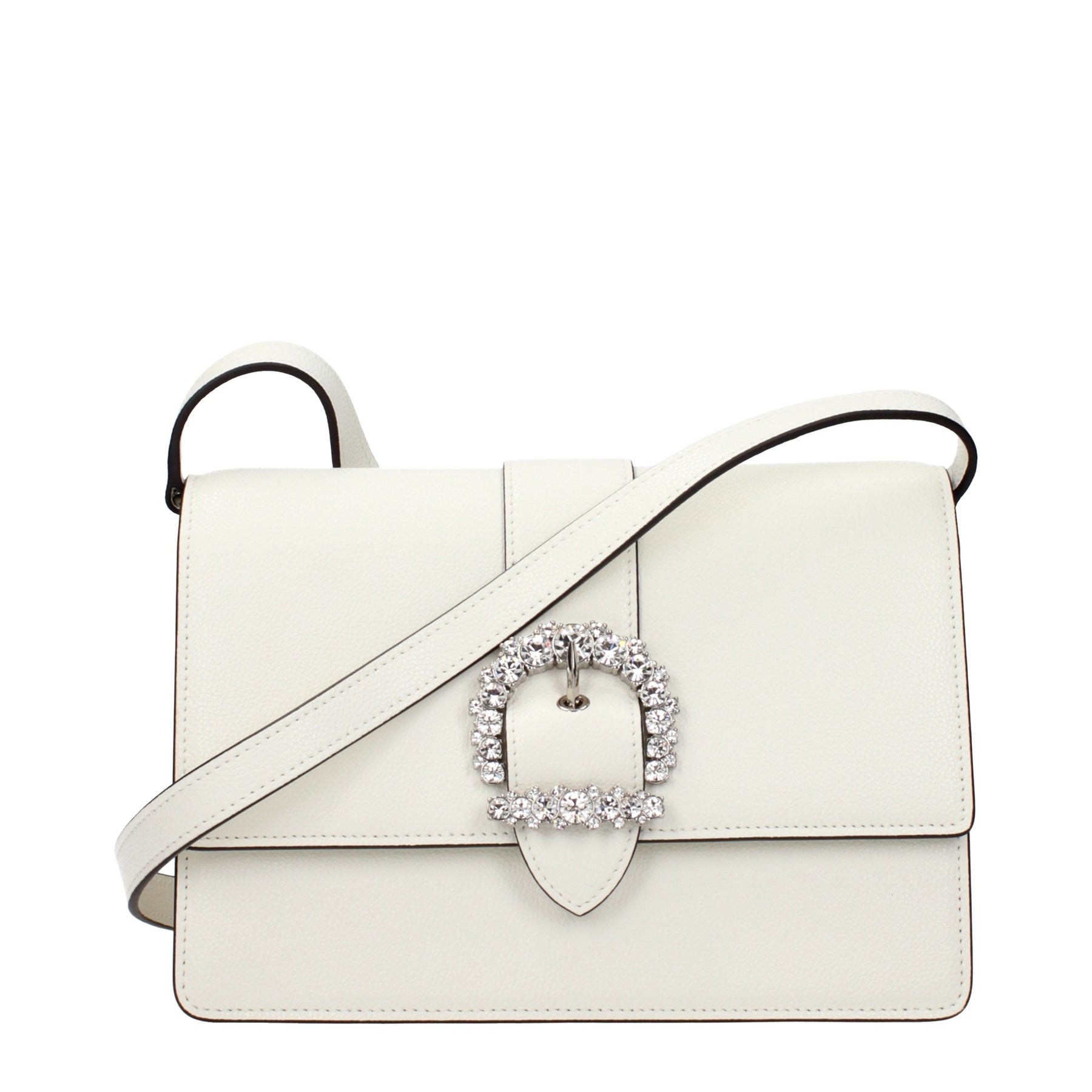 Jimmy Choo White Leather Crossbody Bag | Regal Royce